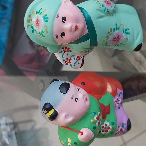 🙊2 for $50 Japanese clay people - Picture 1 of 6